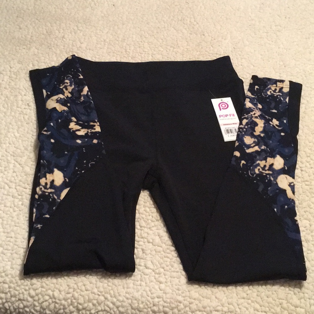 Popfit leggings with pockets size L